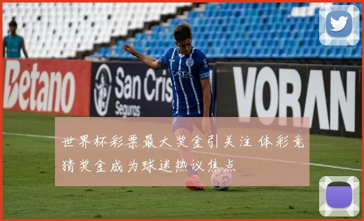 世界杯彩票最大奖金引关注 体彩竞猜奖金成为球迷热议焦点